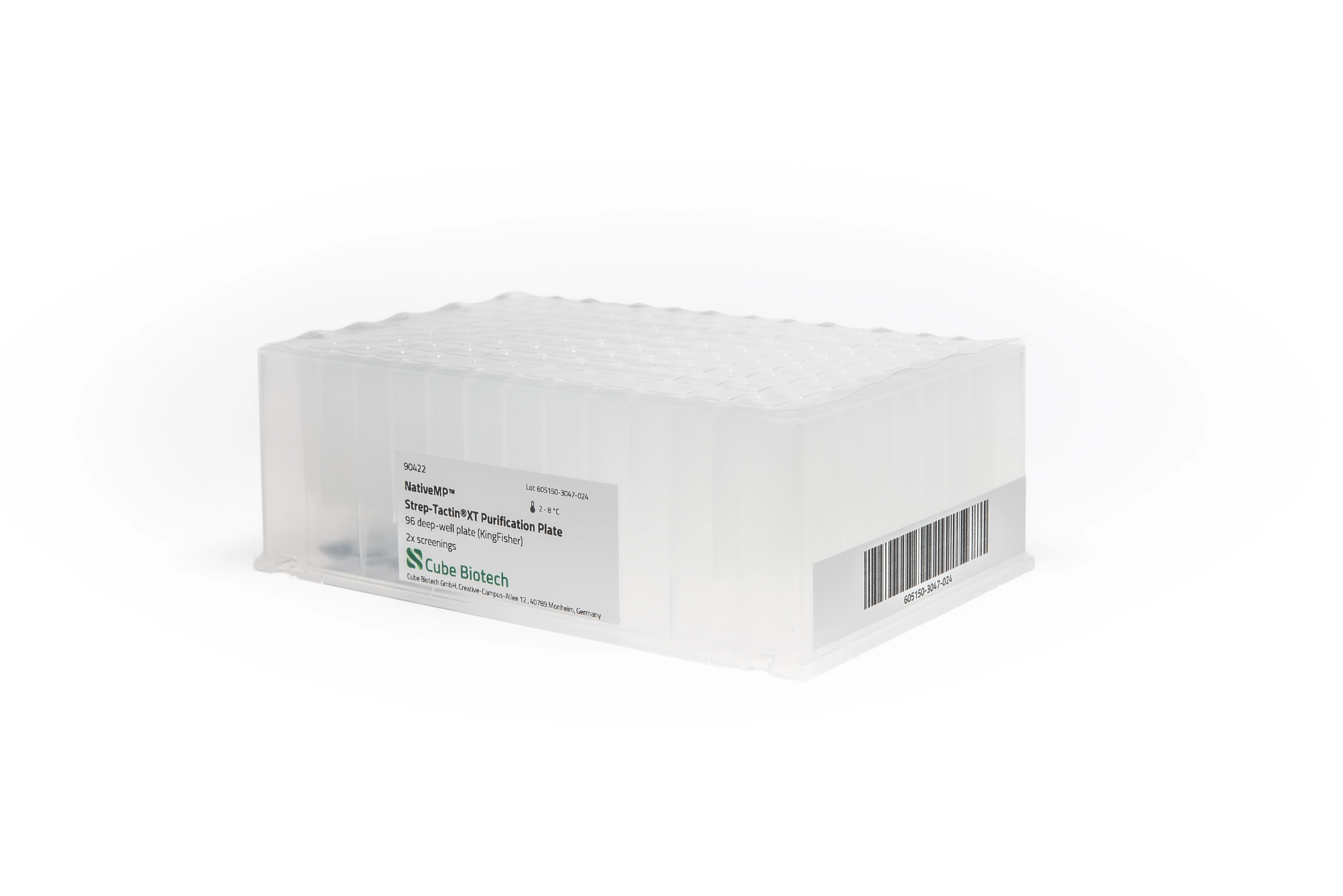 NativeMP™ Strep-Tactin®XT Purification Plate , 96 deep-well plate (KingFisher™) 