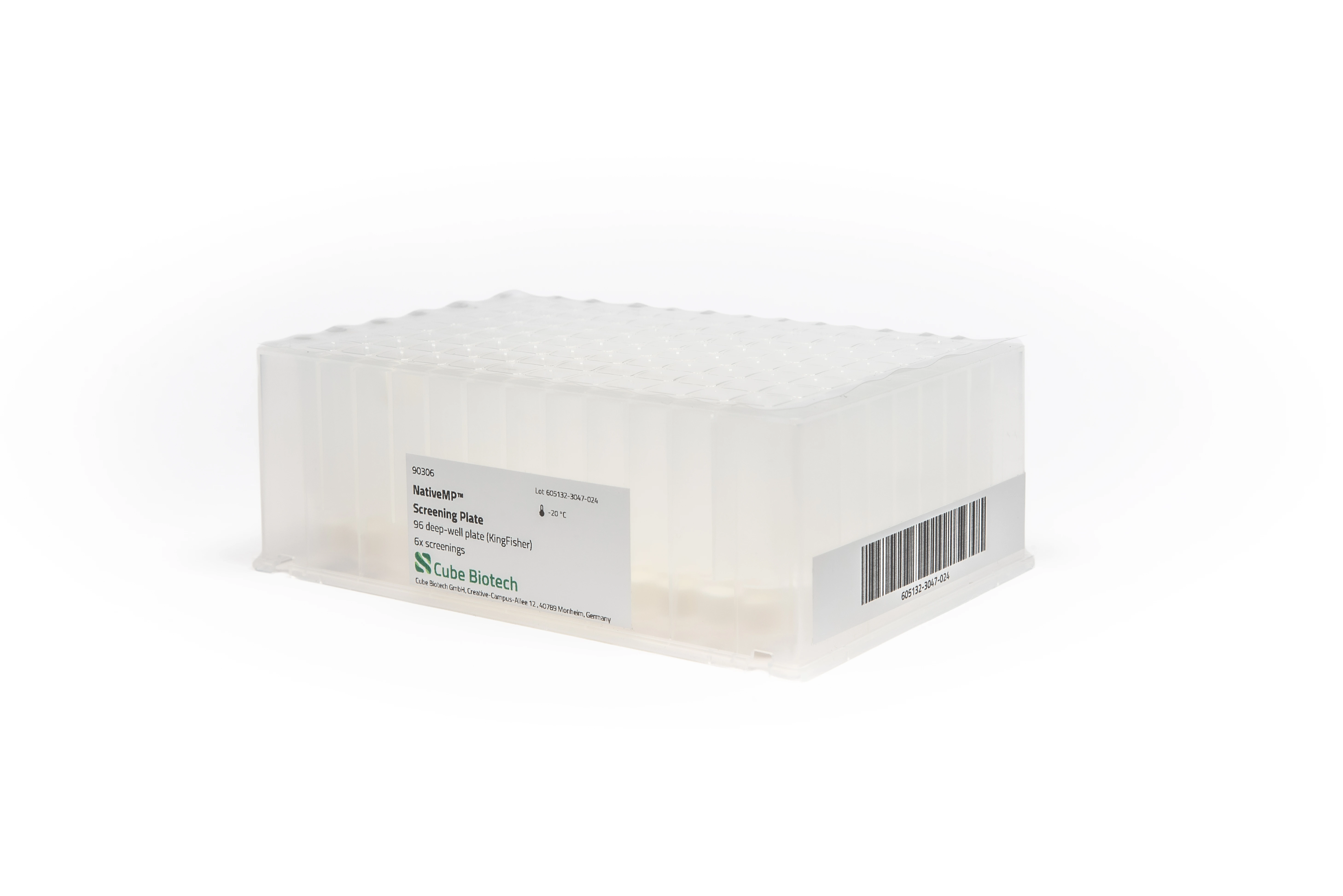NativeMP™ Screening Plate, 96 deep-well plate (KingFisher™)