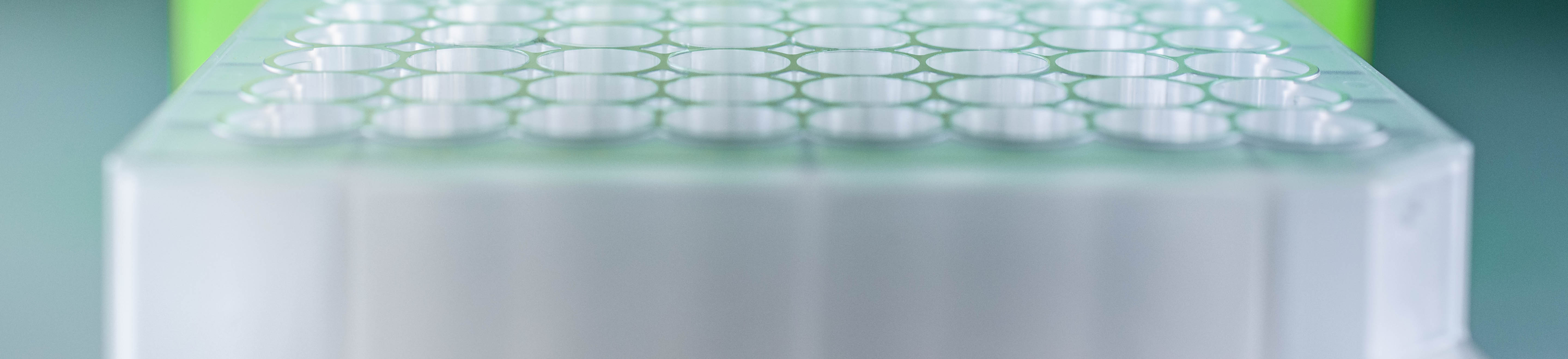 Macro deep-well plate banner