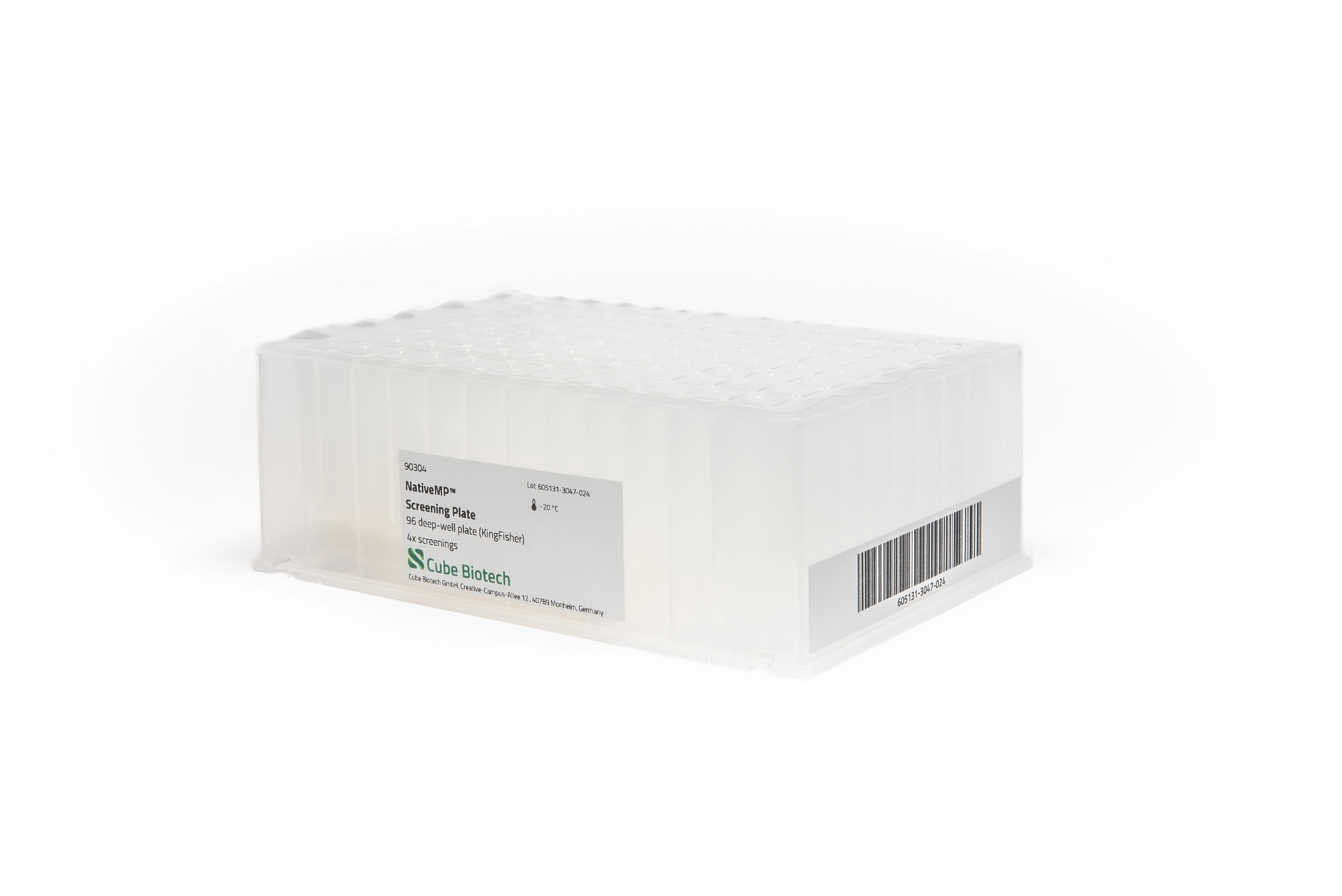 NativeMP™ Screening Plate, 96 deep-well plate (KingFisher™)