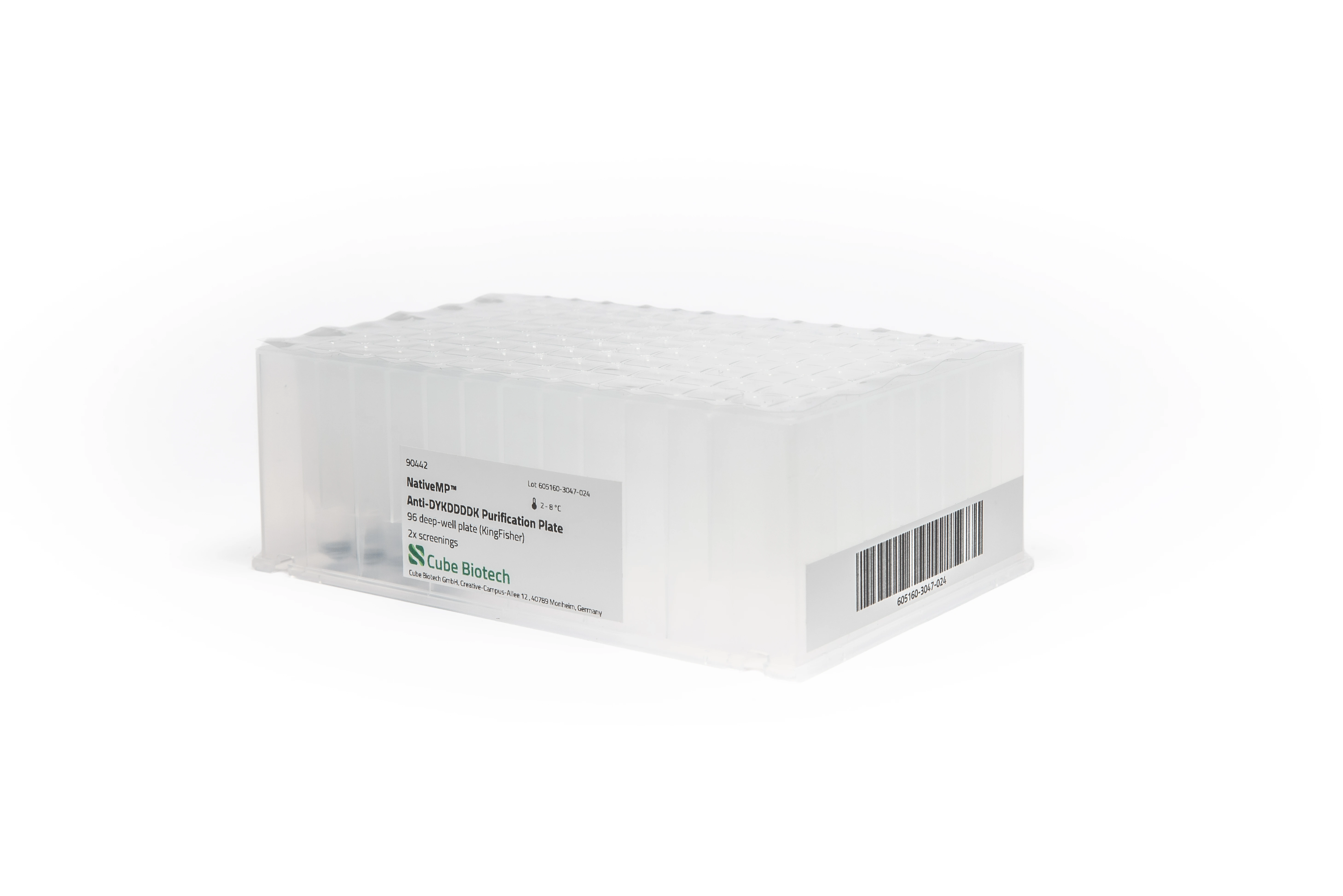 NativeMP™ Anti-DYKDDDDK Purification Plate, 96 deep-well plate (KingFisher™)
