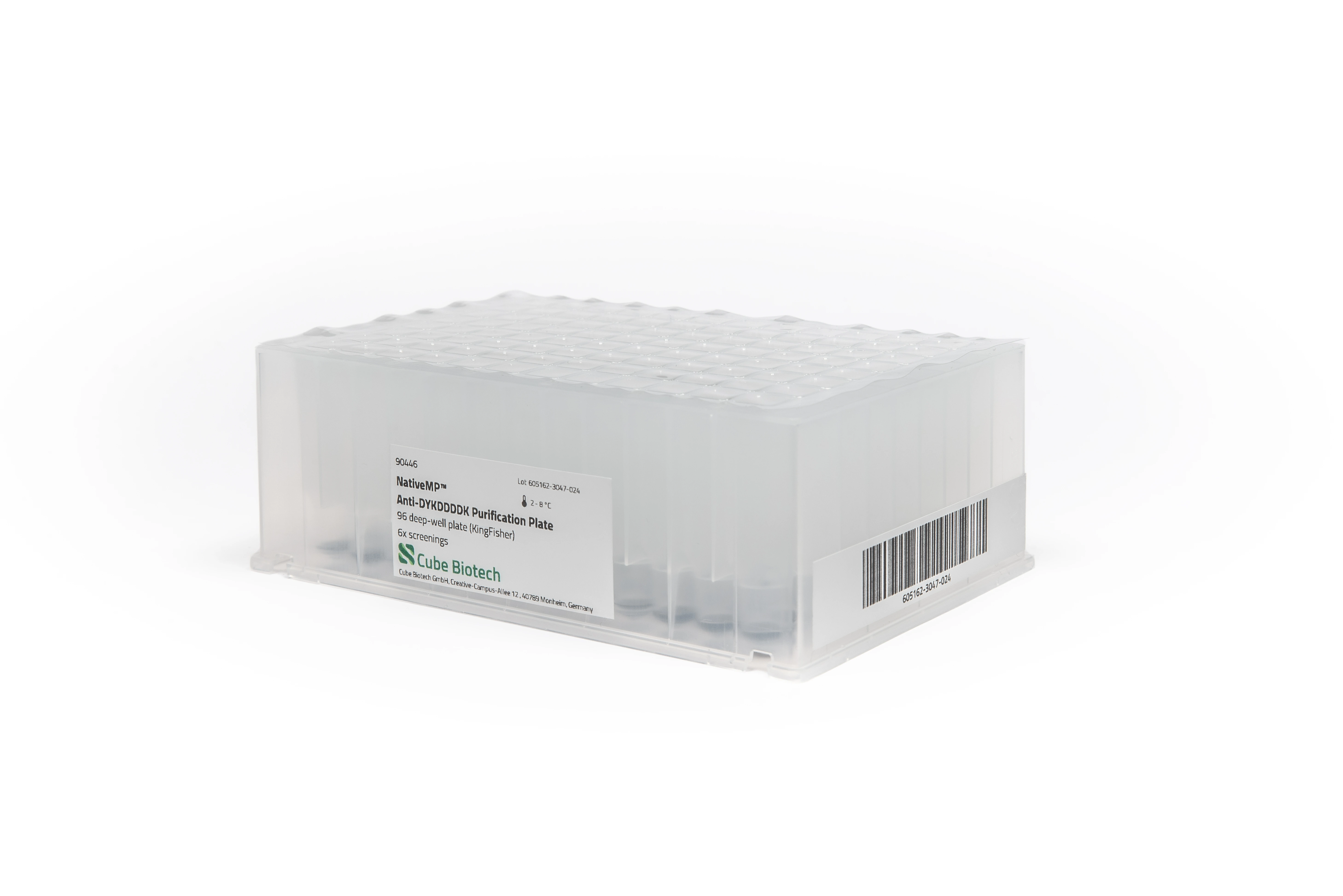 NativeMP™ Anti-DYKDDDDK Purification Plate, 96 deep-well plate (KingFisher™)